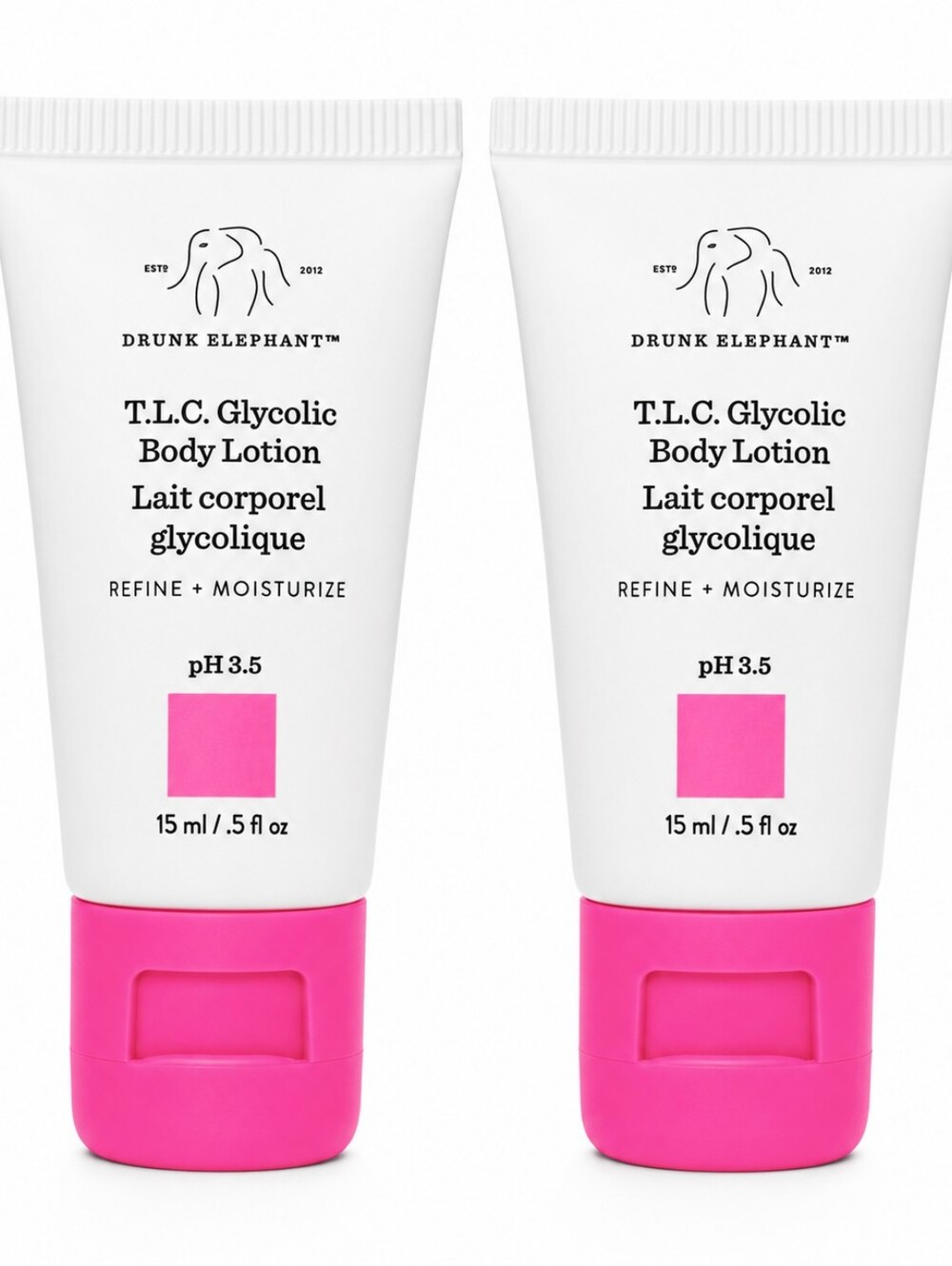 BUNDLE OF 2 DRUNK ELEPHANT BODY LOTION T.L.C